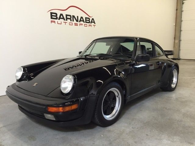 1987 Black Porsche 911 --