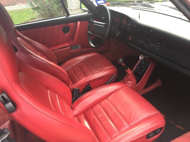 1987 silver metallic Porsche 930 Coupe