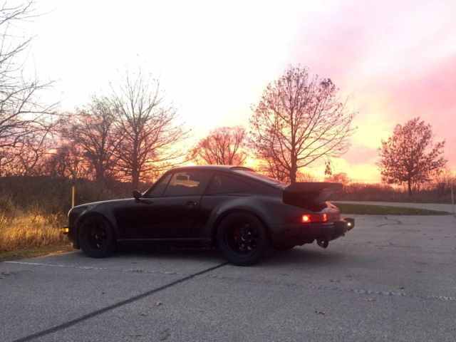 1987 Black Porsche 911 Coupe