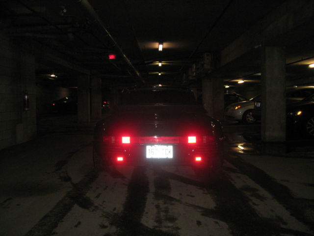 1987 Black Porsche 930 Coupe