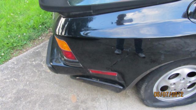 1987 Black Porsche 944 Coupe