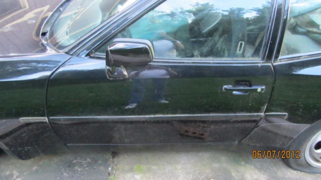 1987 Black Porsche 944 Coupe