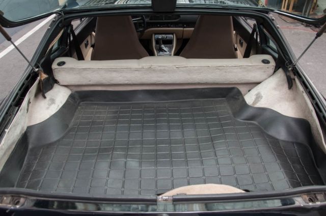 1987 Black Porsche 944 Coupe