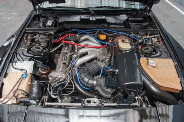 1987 Black Porsche 944 Coupe