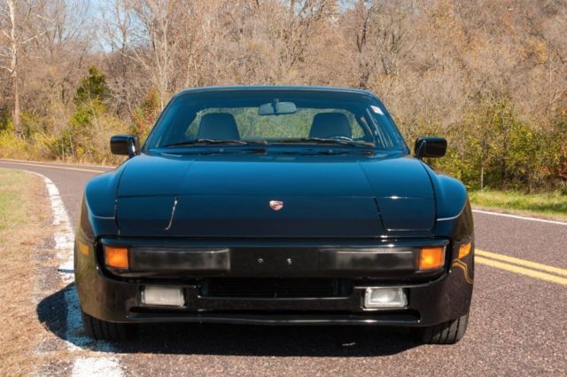 1987 Black Porsche 944 Coupe