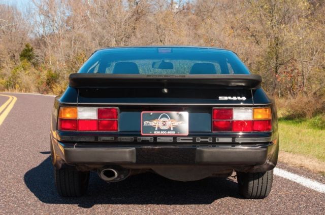 1987 Black Porsche 944 Coupe
