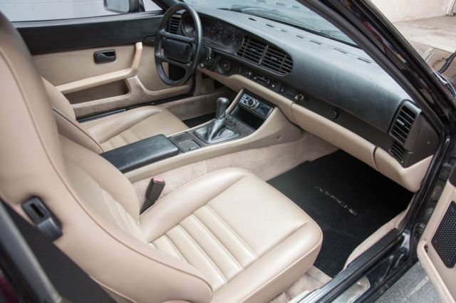 1987 Black Porsche 944 Coupe