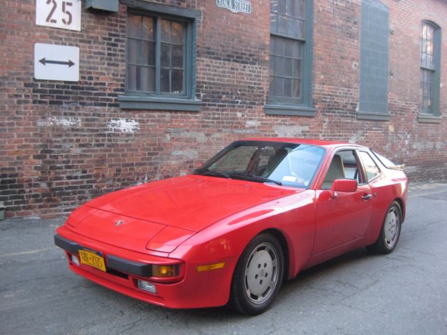 1987 Red Porsche 944 Hatchback