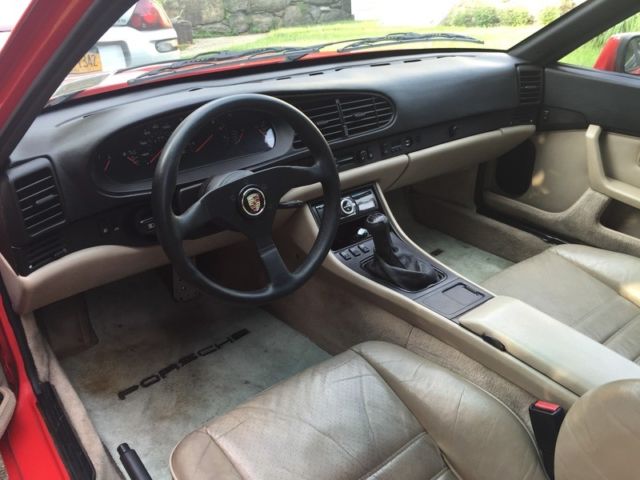 1987 Red Porsche 944 Hatchback