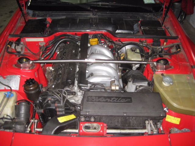 1987 Red Porsche 944 Hatchback