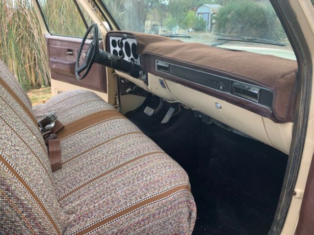 1987 Tan Chevrolet C-10 Standard Cab Pickup