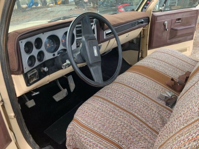 1987 Tan Chevrolet C-10 Standard Cab Pickup