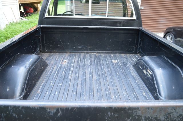 1987 Black Chevrolet C-10