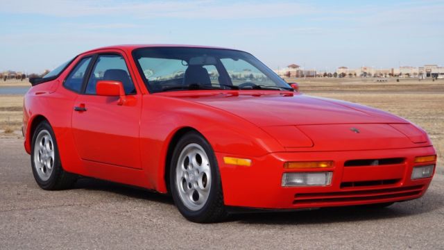 1987 Red Porsche 944 Coupe