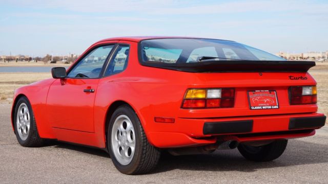 1987 Red Porsche 944 Coupe