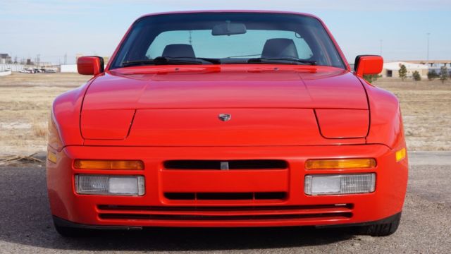 1987 Red Porsche 944 Coupe
