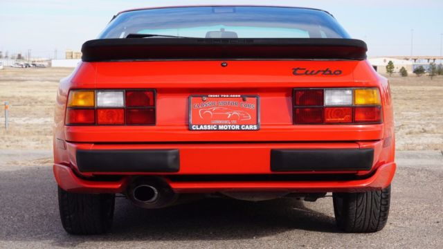 1987 Red Porsche 944 Coupe