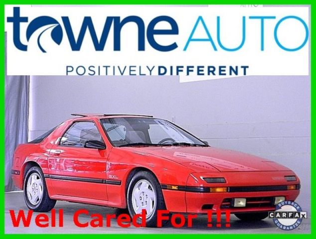 1987 Red Mazda RX-7 Hatchback