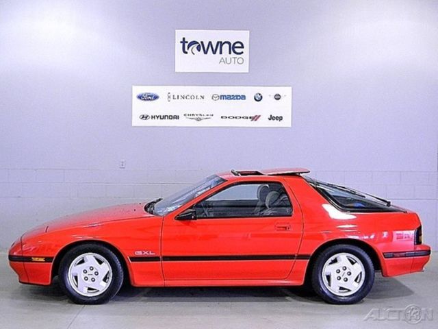 1987 Red Mazda RX-7 Hatchback