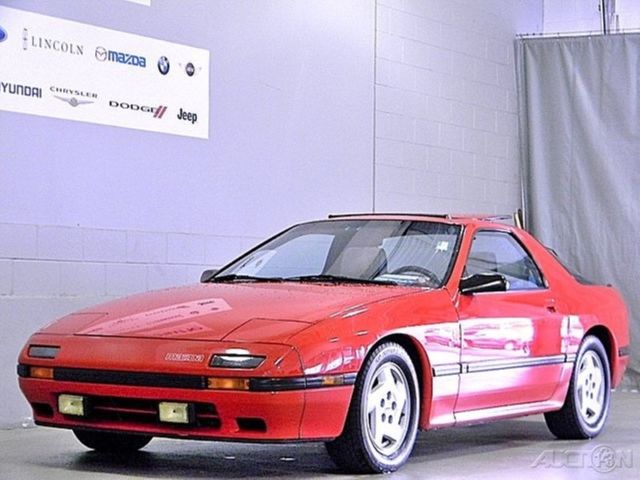 1987 Red Mazda RX-7 Hatchback