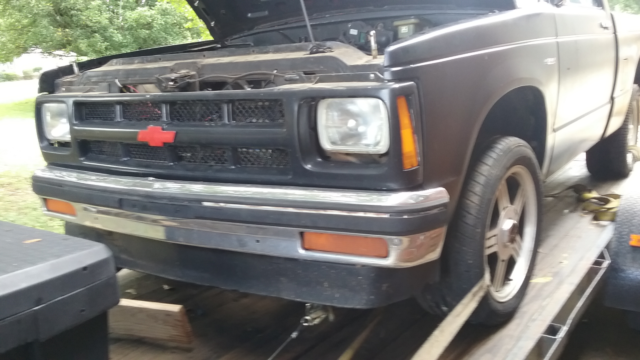 1987 Black Chevrolet S-10