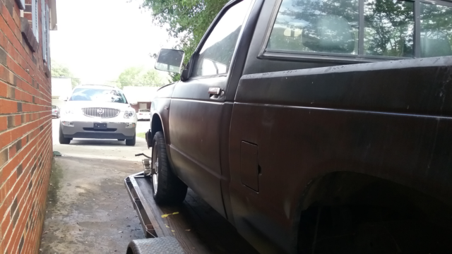 1987 Black Chevrolet S-10