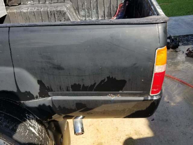 1987 Black Toyota Tacoma Standard Cab Pickup