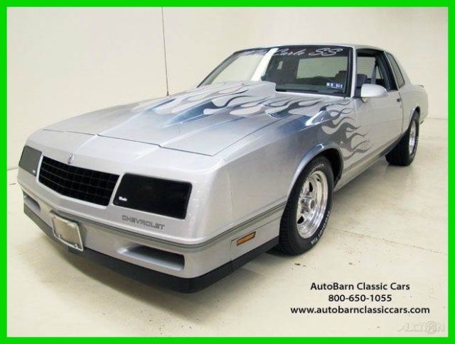 1987 Red Chevrolet Monte Carlo Coupe