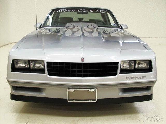 1987 Red Chevrolet Monte Carlo Coupe