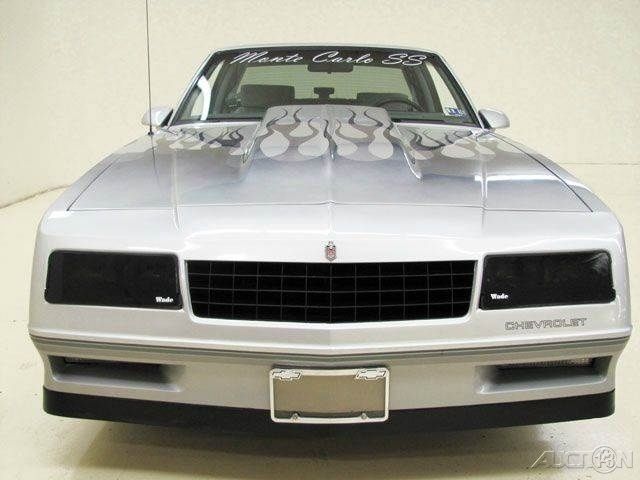 1987 Red Chevrolet Monte Carlo Coupe