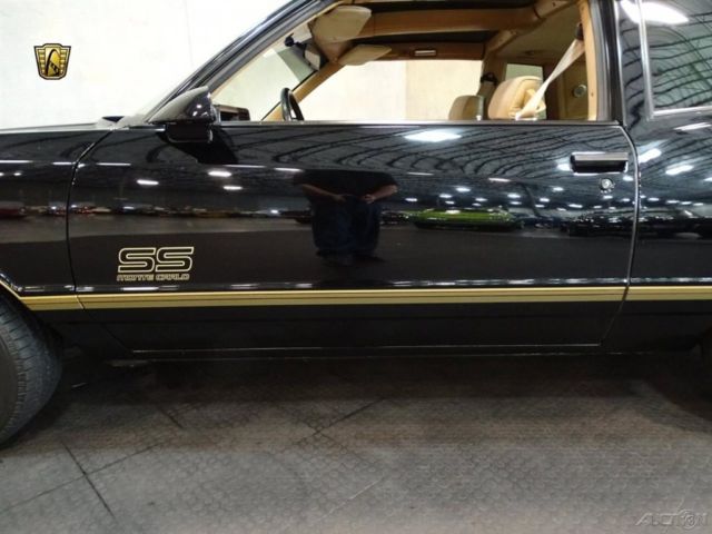 1987 Black Chevrolet Monte Carlo Coupe