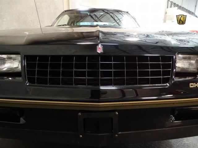 1987 Black Chevrolet Monte Carlo Coupe