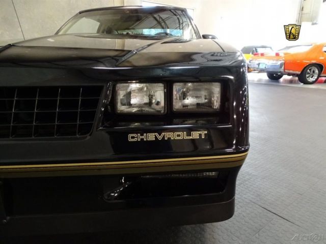 1987 Black Chevrolet Monte Carlo Coupe