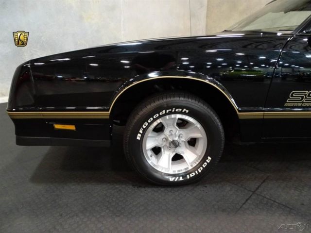 1987 Black Chevrolet Monte Carlo Coupe