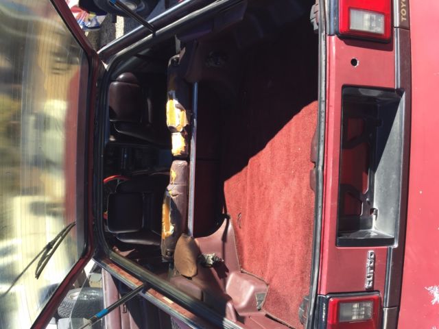 1987 Red Toyota Supra Coupe