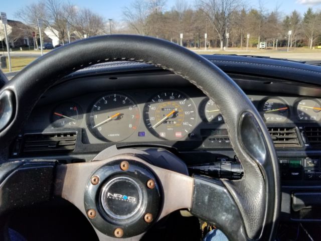 1987 Black Toyota Supra Coupe