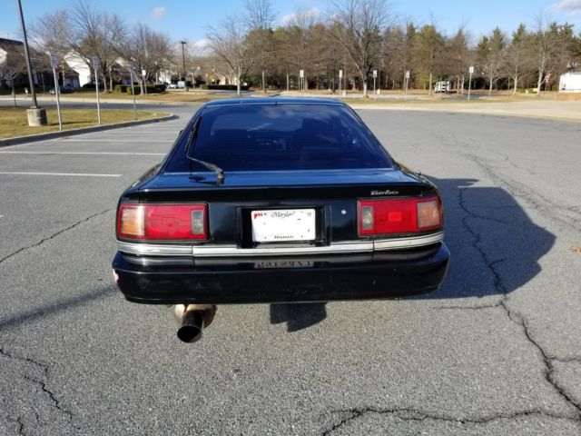 1987 Black Toyota Supra Coupe