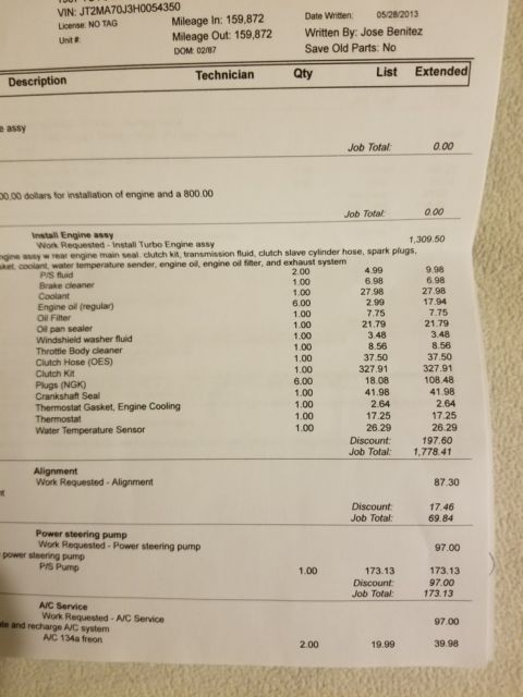 1987 Black Toyota Supra Coupe