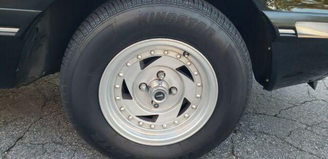 1987 Black Ford Thunderbird Coupe