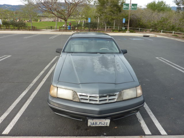 1987 Gray Ford Thunderbird Coupe