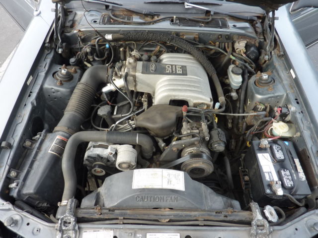 1987 Gray Ford Thunderbird Coupe