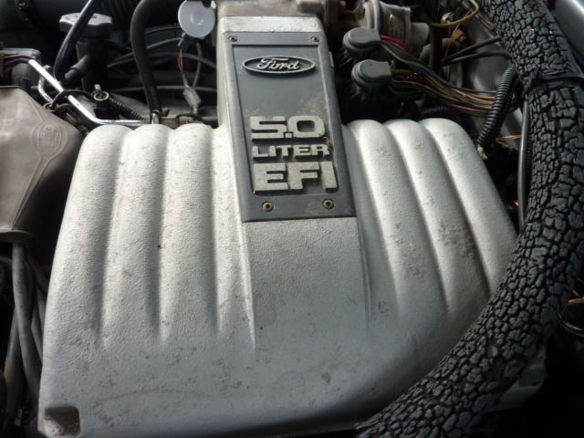 1987 Gray Ford Thunderbird Coupe