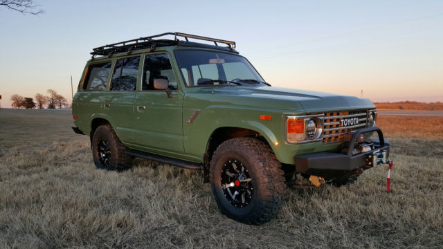 1987 Green Toyota Land Cruiser SUV