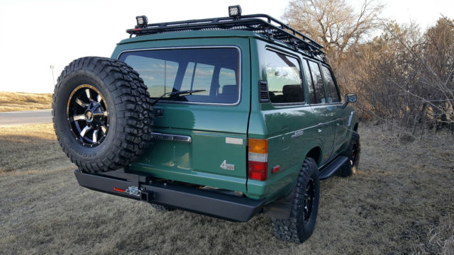 1987 Green Toyota Land Cruiser SUV