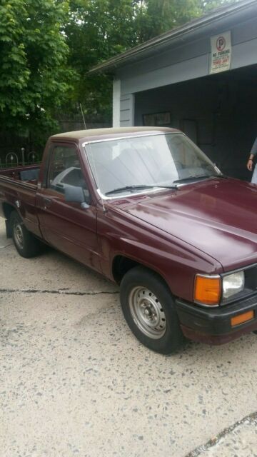 1987 Burgundy Toyota Other Cab & Chassis