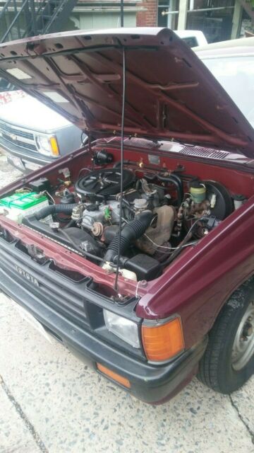 1987 Burgundy Toyota Other Cab & Chassis