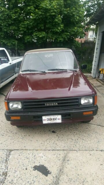 1987 Burgundy Toyota Other Cab & Chassis