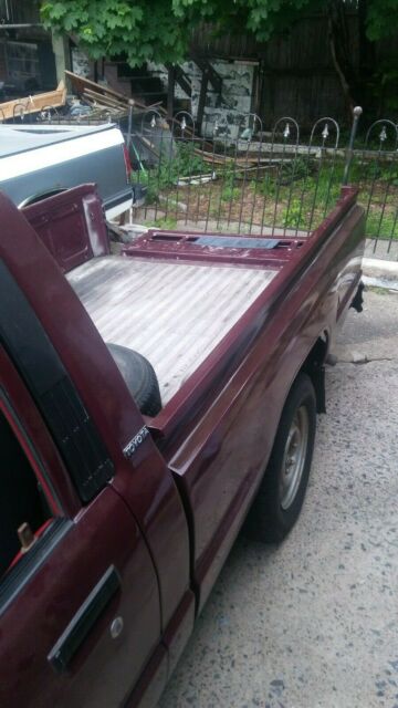 1987 Burgundy Toyota Other Cab & Chassis