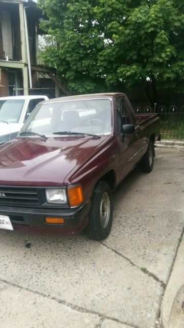 1987 Burgundy Toyota Other Cab & Chassis