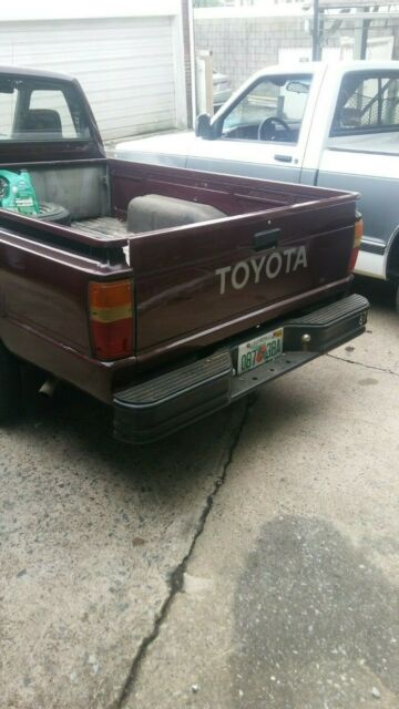 1987 Burgundy Toyota Other Cab & Chassis